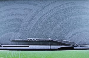 dirty windshield