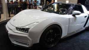 Corning unveiled its glass enabled concept car at CES in January.