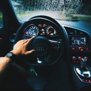windshield leak