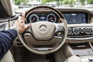 mercedes beige steering wheel