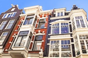 A house with many windows