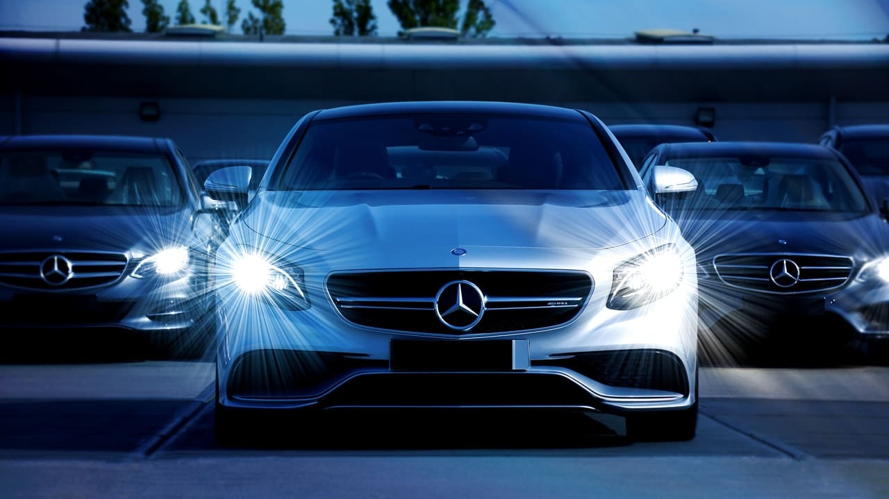 Tinted Mercedes Headlights Tinted Mercedes Headlights