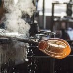 blown glass, glassblowing