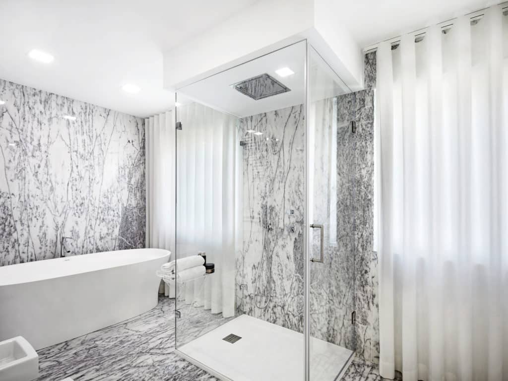 Custom fully enclosed shower door Custom fully enclosed shower door