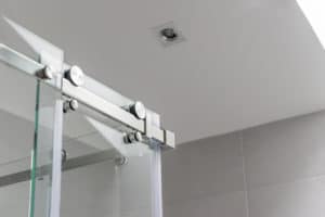 sliding barn shower door