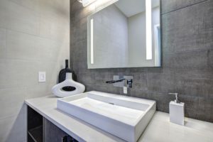 mirror with lights