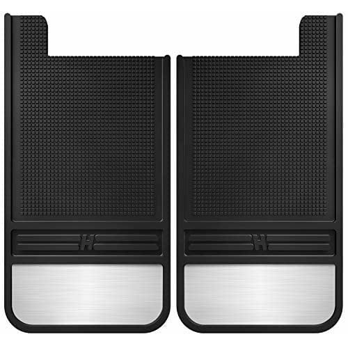 Two Black Husky Liners Mud Flaps