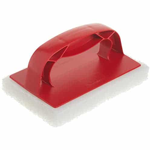 Scotch brite handled rubber for bathroom and showers