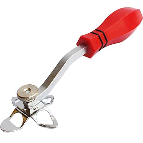 Red handle car windshield locking seal strip remover tool