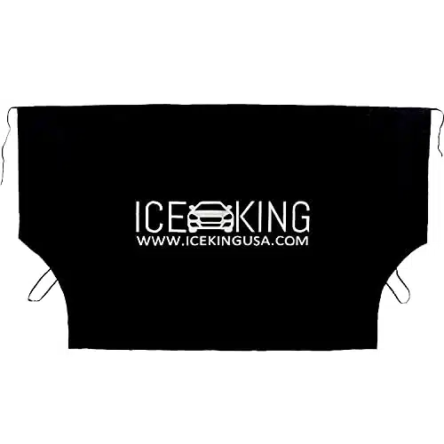ice king black windshield protective cover
